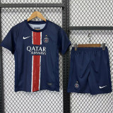 24/25 PSG  Home Champion Edition Kids Soccer Jersey(冠军25）