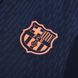 25/26 BAR Dark Blue  Half Pull Tracksuit  (半拉链)