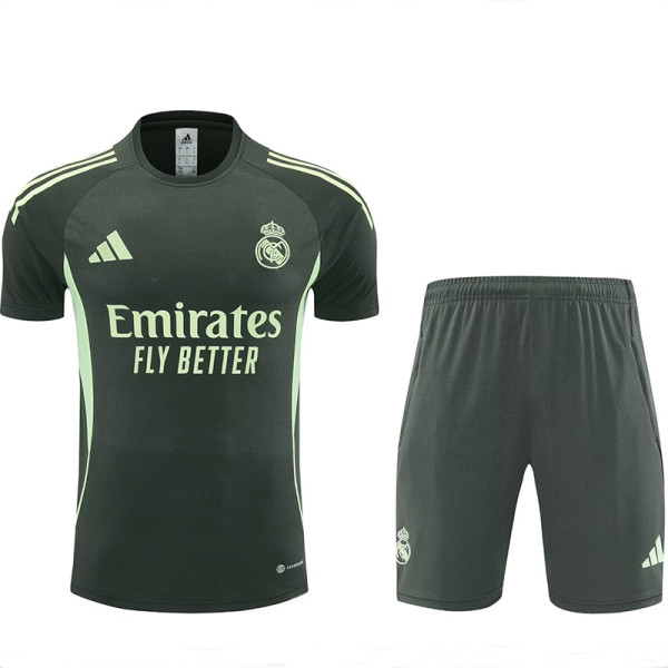 25/26  RMA Army Green Training Short Suit#军绿