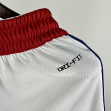 24/25 Warriors White Retro Top Quality NBA Pants