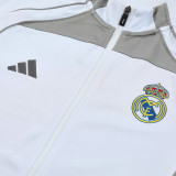 25/26 RMA White &Grey Jacket Tracksuit