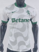 25/26 Sporting Lisbon Away  Player Version Soccer Jersey
