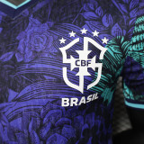 25-26 Brazil Purple Leaf Edition  Player Version Soccer Jersey