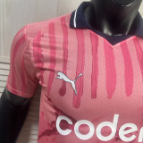 25/26 Monterrey Goalkeeper Pink Player Version Soccer Jersey