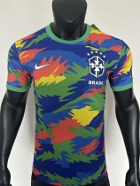 25-26 Brazil colorJigsaw puzzle Edition  Player Version Soccer Jersey（带五星）