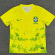 25-26  Brazil  Grass Special Edition Yellow Fans Soccer Jersey