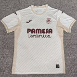 25/26 Villarreal Away Fans Soccer Jersey