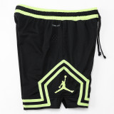 25/26 New Jordan Casual NBA Edition Green Black shorts#A2437