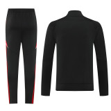 25/26 River Plate Black Jacket Tracksuit#01