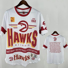 25/26 Hawks White MN Retro Edition Short Shirts
