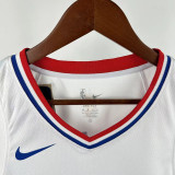 22/23 Clippers PUAL # 3 White Top Quality Hot Pressing NBA Jersey