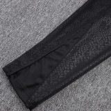 25/26 BAR Steel Seal Edition Black Half Pull Tracksuit #B2596(半拉链)