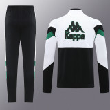 25/26 Real Betis White &Black Retro Jacket Tracksuit(01)