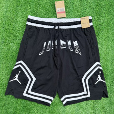 25/26 New Flying Man Casual NBA Edition Watermark black shorts#J2411