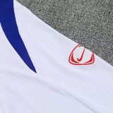 25-26 PSG White Half Pull Tracksuit (半拉链)