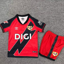 25/26 Rayo Vallecano Away Kids Soccer Jersey