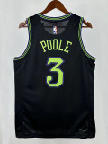 25/26 Pelicans NOLA # 3 Black City Edition Top Quality Hot Pressing NBA Jersey
