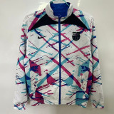 25/26 BAR Blue &White Puzzle Double Sided Windbreaker (双面风衣)