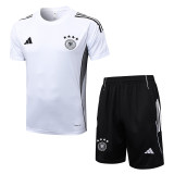 25/26 Germany white Training Short Suit#D25158