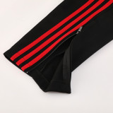 25/26 River Plate Black Jacket Tracksuit#01