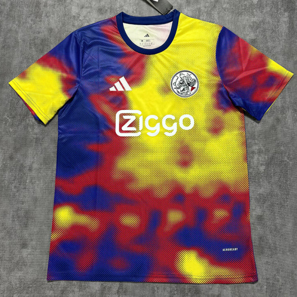 25/26 Ajax Blue & Yellow Training Shirts