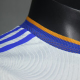 21/22 RMA Home Player Version Long Sleeve Retro Soccer Jersey长袖