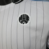 25/26 Newcastle Retro Edition White Player Version Soccer Jersey