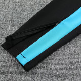 25/26 Marseille Black & SKY Blue Jacket Tracksuit