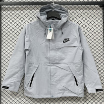 25/26 NK Grey Thin  Assault  Hooded Windbreaker #H001
