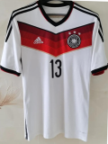 2014 Germany Home Player Version Retro Soccer Jersey (球员)