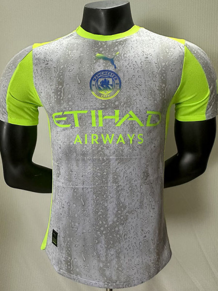 25/26 Man City Third  Player Version Soccer Jersey