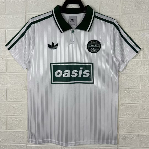 25/26 Live'25 OASIS White Tour Soccer Jersey