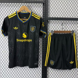 25/26 Man Utd Third Kids Soccer Jersey