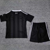 25/26 LIV Ｇoalkeeper Black Kids  Soccer Jersey