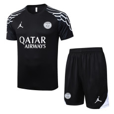 25-26 PSG Jordan Edition Black inkjet Training Short Suit #D25187