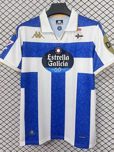 25/26 La Coruna Home Fans Soccer Jersey