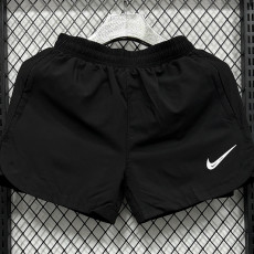 2025 D1103 Black Casual Double layer shorts#NK 双层黑色