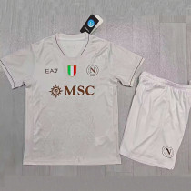 25/26  Napoli Away Kids Soccer Jersey