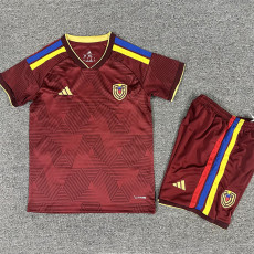 26-27 Venezuela Home Kids Soccer Jersey