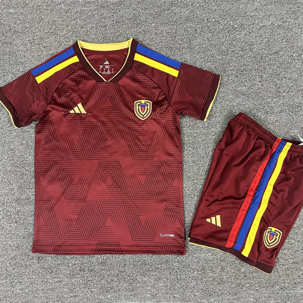 26-27 Venezuela Home Kids Soccer Jersey