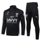 25/26 Al Hilal Black Half Pull Tracksuit #B2598(半拉链)