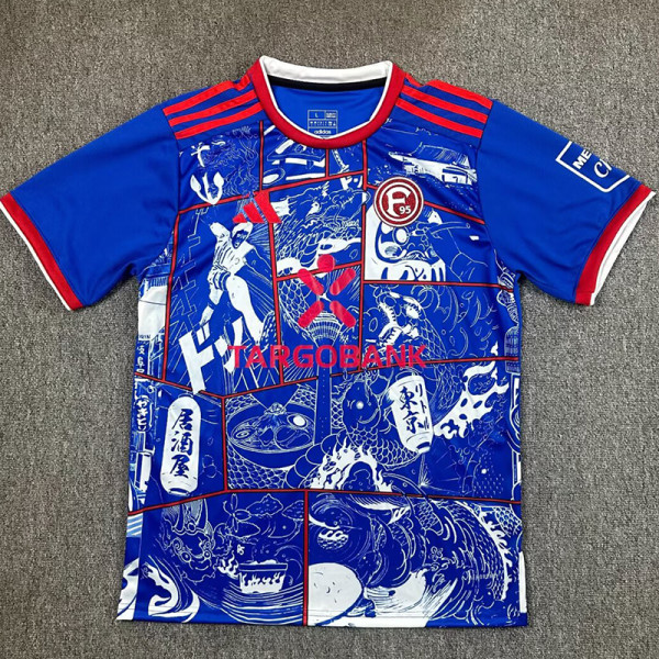 25/26  Düsseldorf Special Edition Blue Fans Soccer Jersey