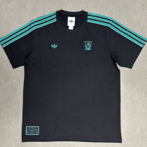 25/26 LIV Retro Edition Black Fans Soccer Jersey
