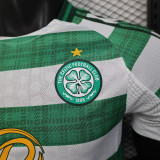 25/26 Celtic Home  Player Version Soccer Jersey