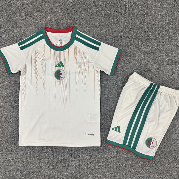 2026 Algeria Home Kids Soccer Jersey