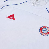 25/26  Bayern White  Training Short Suit (蓝红小边线）