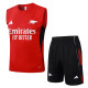 25/26  ARS Red Tank top and shorts suit#D2578