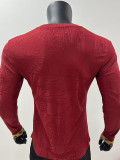 25/26 Mexico Golden Cup Red Player Version  Long Sleeve Soccer Jersey