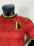 26-27 Belgium Home Player Version Soccer Jersey
