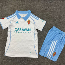 25/26 Zaragoza Home Kids Soccer Jersey